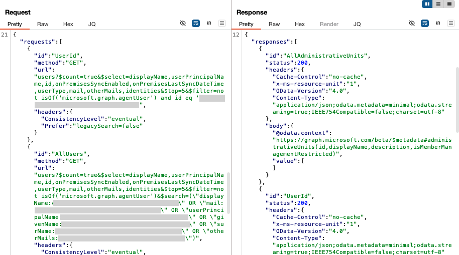 Batch requests require several scrolls to review